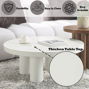 Loanna - Coffee Table - White - Best Buy Furniture
