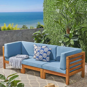 Oana - 3 Piece Sofa Set With Water Resistant Cushions - Best Buy Furniture