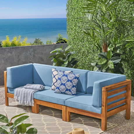 Oana - 3 Piece Sofa Set With Water Resistant Cushions - Best Buy Furniture