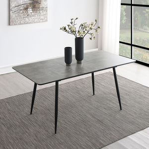 Grant - Extension Dining Table With Butterfly Leaf - Gray