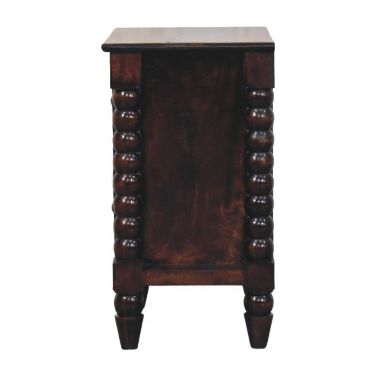 Solid Wood Spindle Duo Bedside