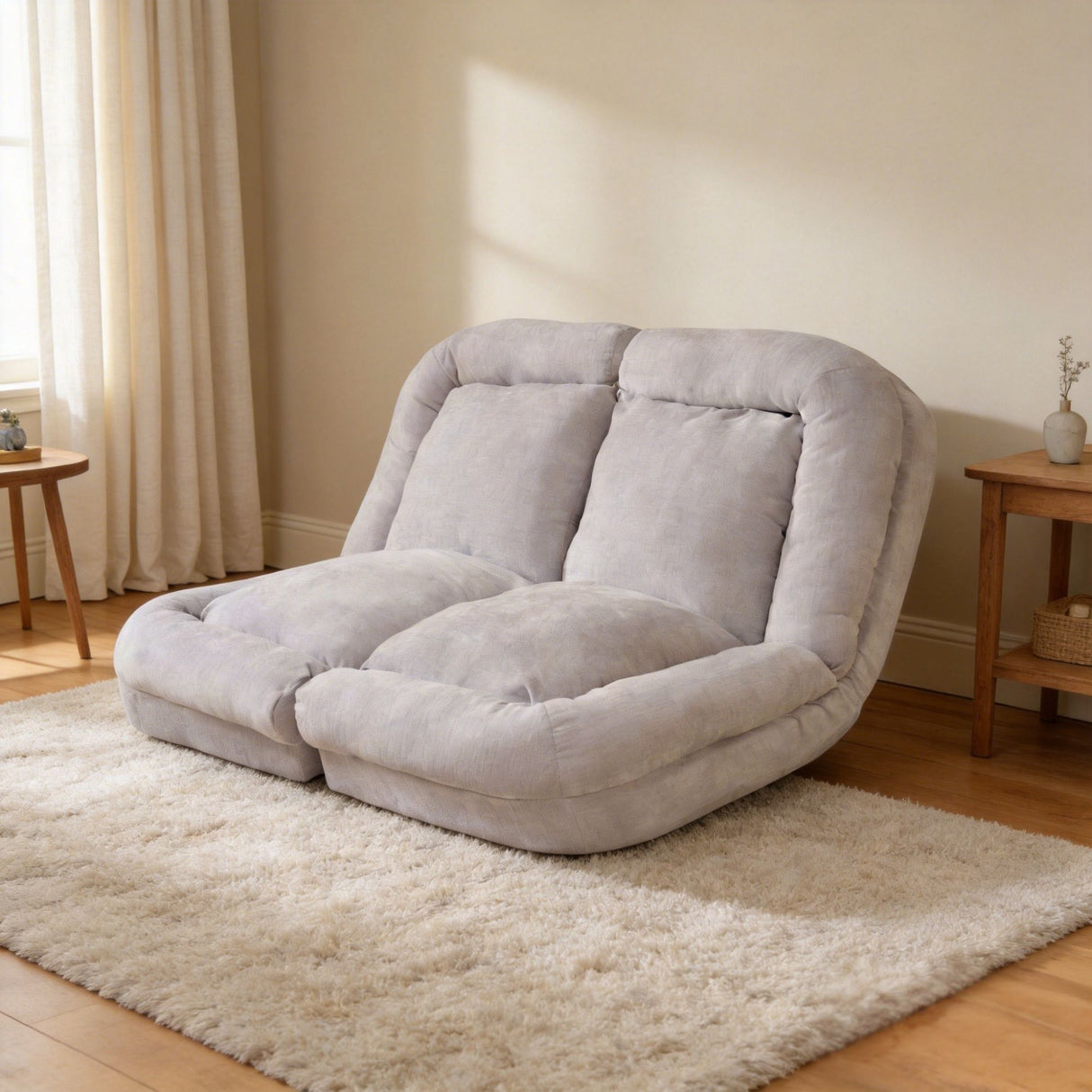 Convertible Fold-Out Double Sofa Bed