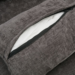 Cozy Upholstered Cushion Armchair For Living Room