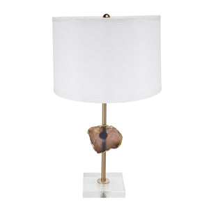 D14x25.2" Acrylic Table Lamp