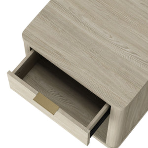 Evelyn - Nightstand With 1 Drawer And Open Shelf