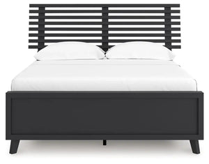 Danziar - Slat Panel Bed - Best Buy Furniture