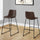 Office Chair, Bar Height, Standing, Computer Desk, Work, Leather Look, Contemporary, Modern - Best Buy Furniture