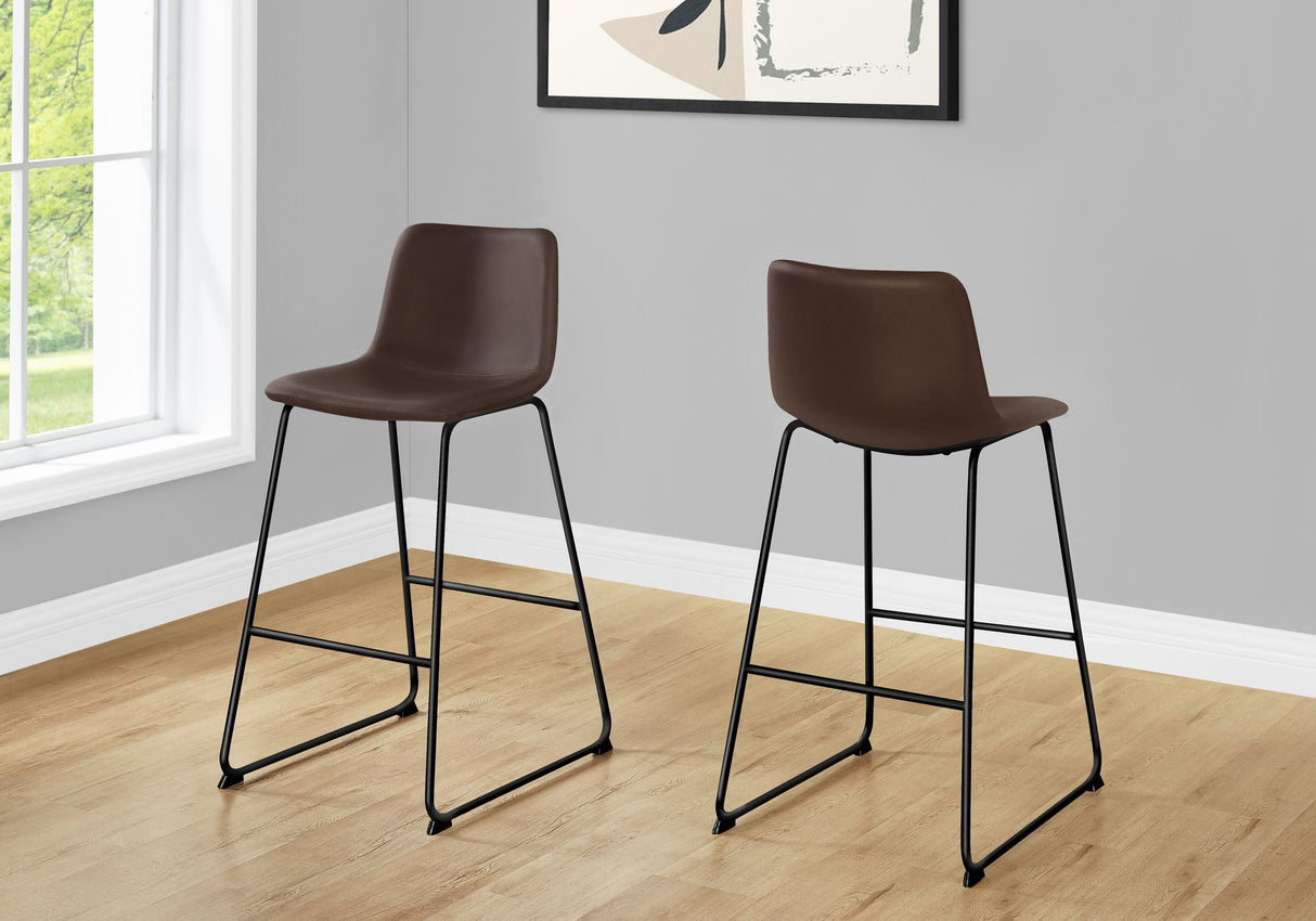 Office Chair, Bar Height, Standing, Computer Desk, Work, Leather Look, Contemporary, Modern - Best Buy Furniture