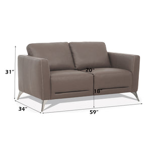 Malaga Leather Loveseat