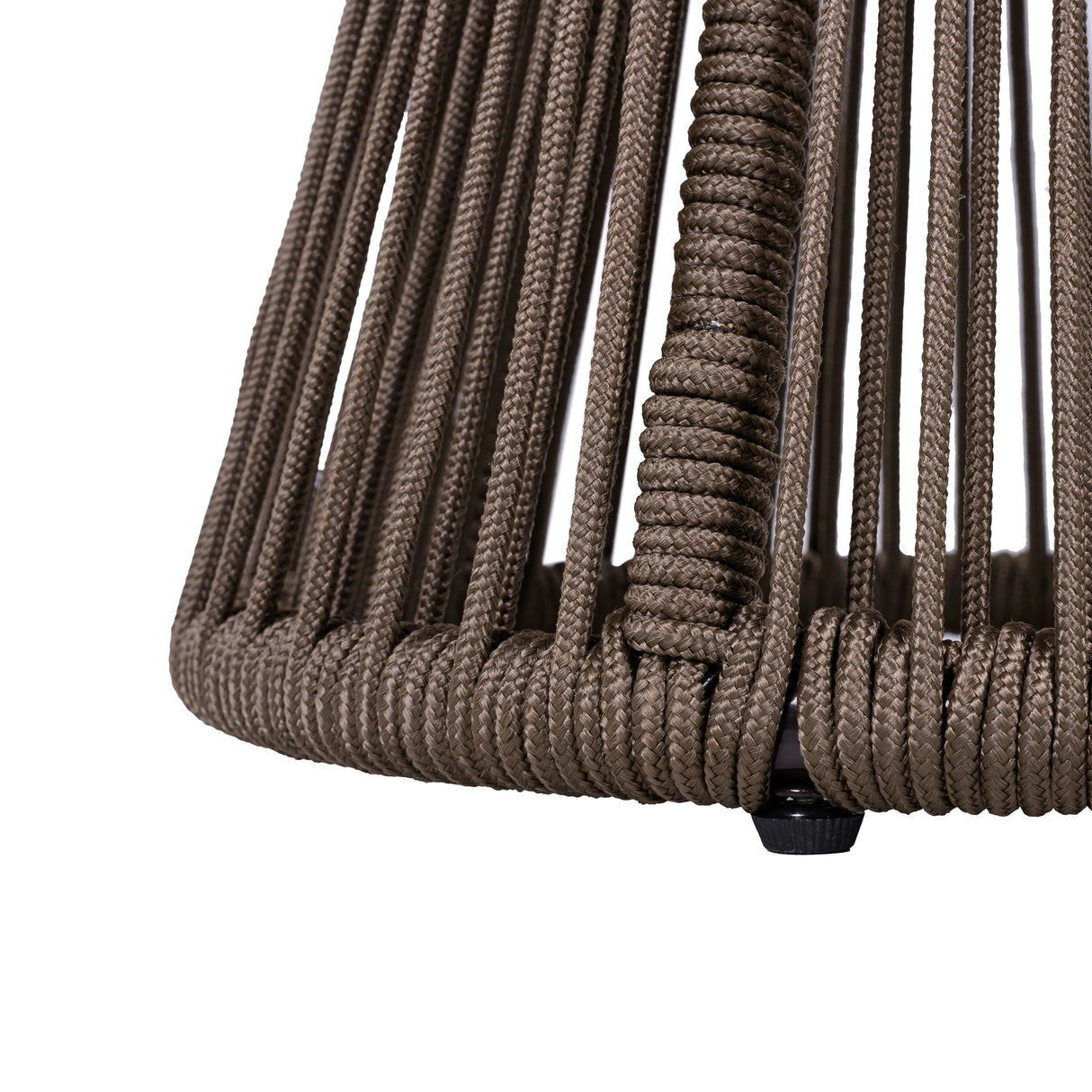Outdoor Side Table, Dark