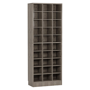 10 Tier Shoe Storage Cabinet With 30 Cubbies