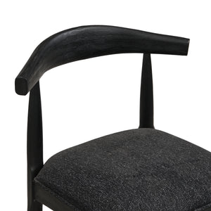 Counter Stool in Fabric Upholstery