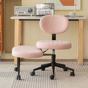 Ergonomic Cross Legged Office Chair With Back Support