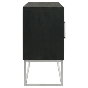 Washoe - 4 Door Accent Cabinet - Walnut