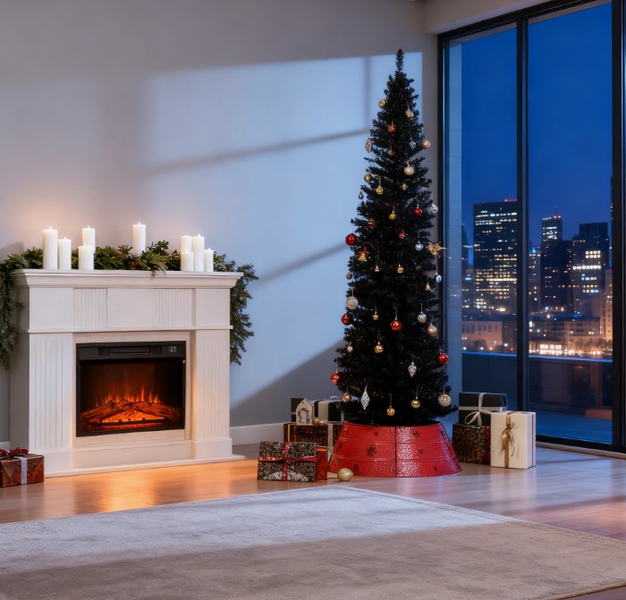 Pencil Christmas Tree with Sturdy Base