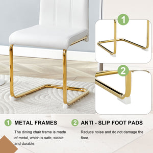 Luxury Aesthetic Upholstered Dining Chairs For Dining Room