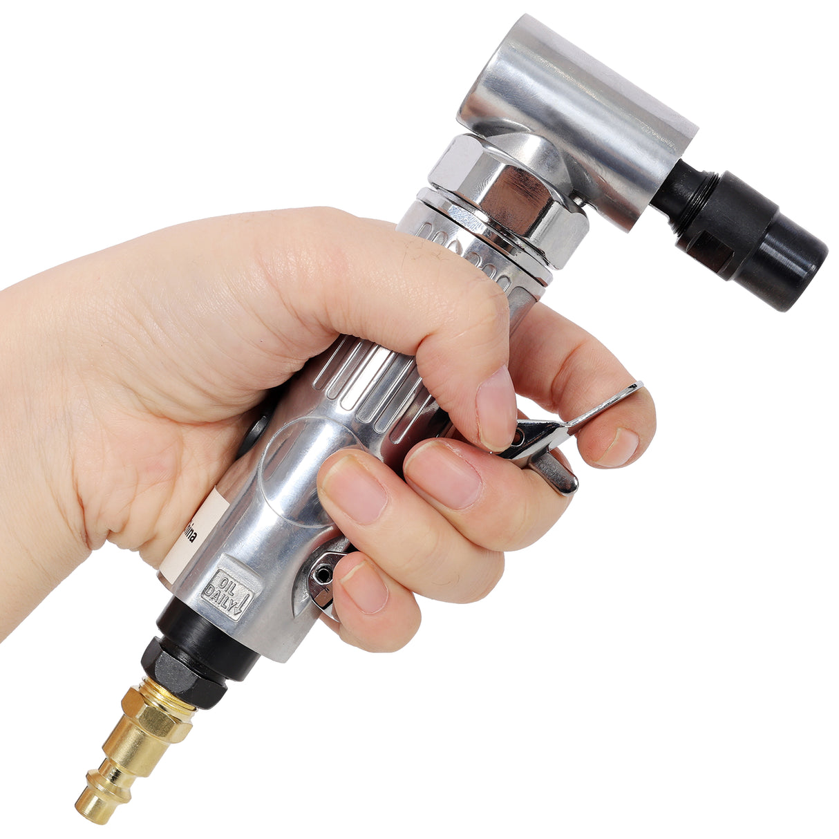 1/4" Air Angle Die Grinder, Ball Bearing Construction