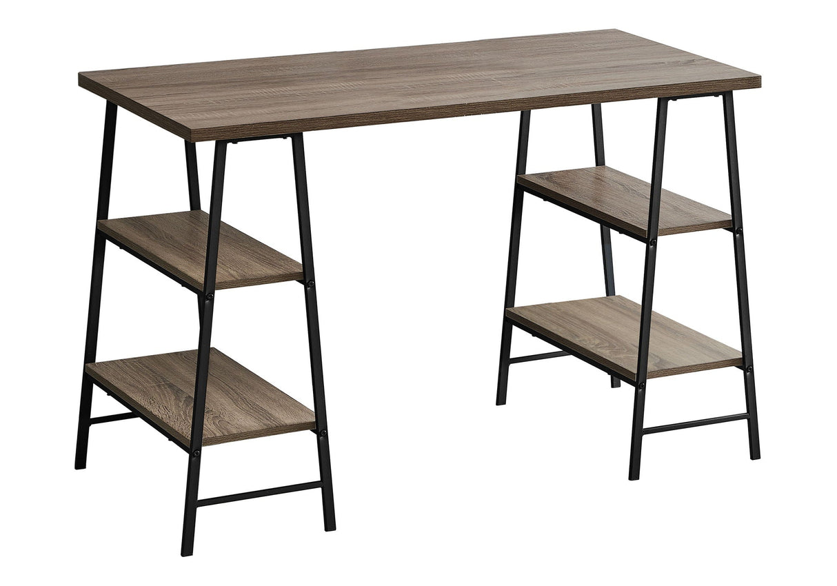 Computer Desk For Home Office, Storage Shelves, Industrial Design - Best Buy Furniture