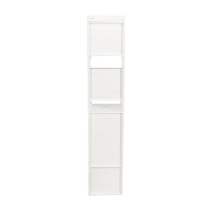 70.87" H Tall Bathroom Storage Cabinet with 1 Door and 2 Drawers