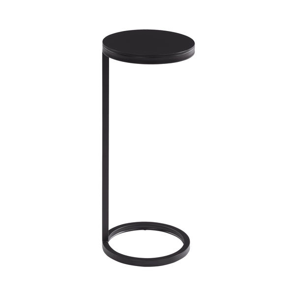 Yancey - Round Accent Table - Antique Bronze