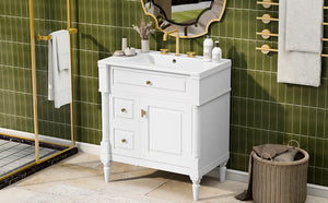 30" Bathroom Vanity with Sink