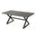 Rolando - Outdoor Aluminum Dining Table With Steel Frame - Best Buy Furniture