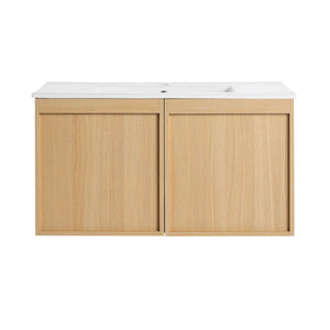 Floating Bathroom Vanity With Sink Combo