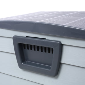 75 Gallon Resin Deck Box Storage Shed