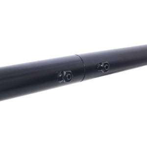 Heavy Duty Extendable Steel Truck Ladder Rack (Set of 2) - Black