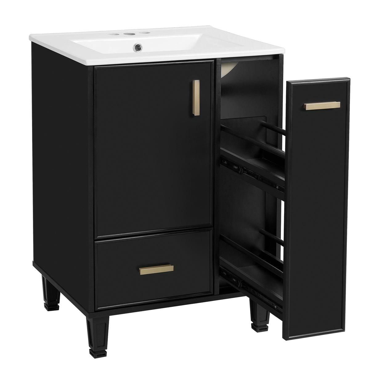 24" Bathroom Vanity with Sink