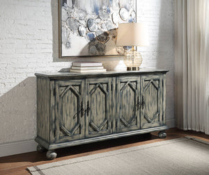 Pavan - Console Cabinet - Gray - Best Buy Furniture