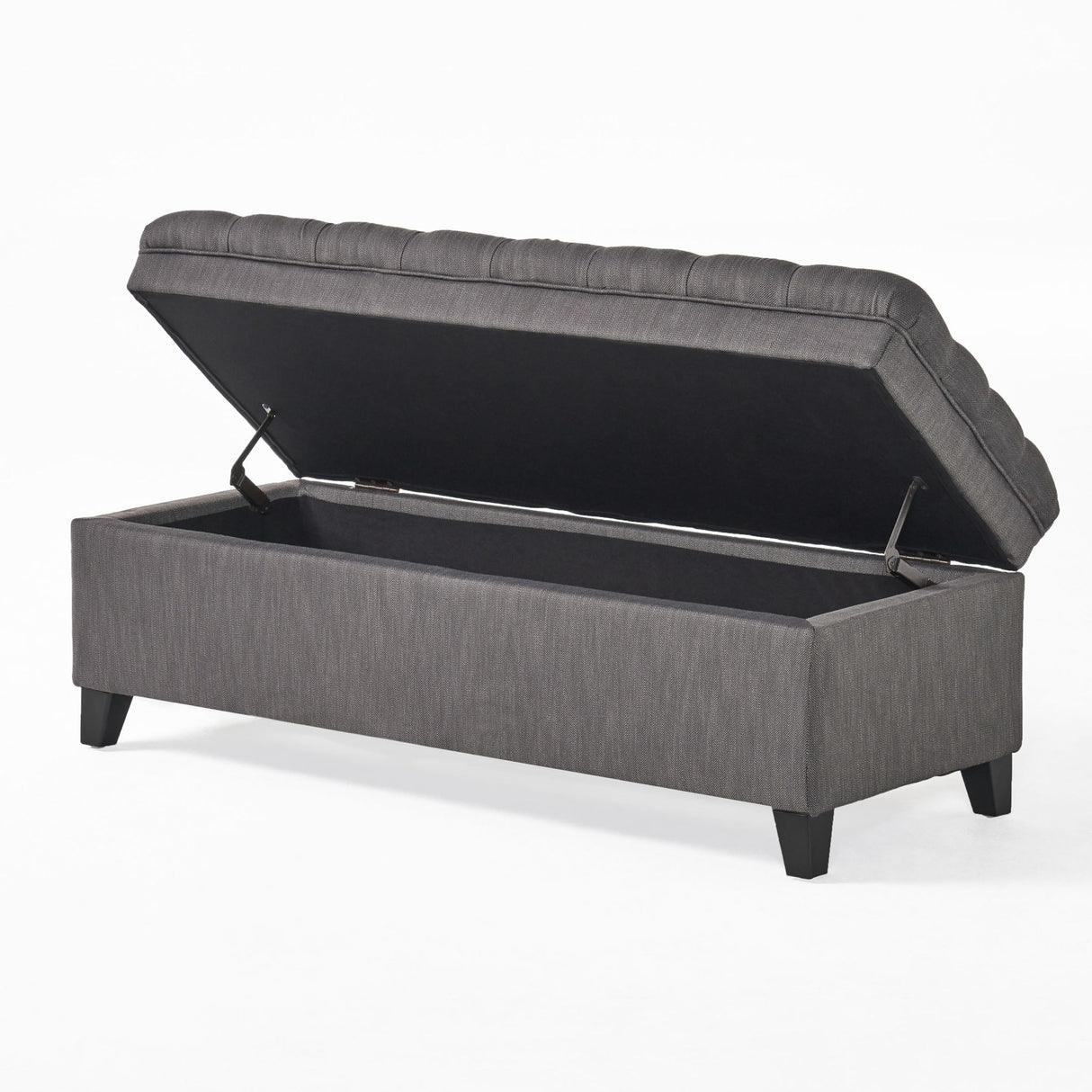 Juliana - Storage Ottoman With Birch Legs