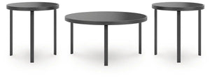 Dorylin - Occasional Table Set (Set of 3) - Black - Best Buy Furniture