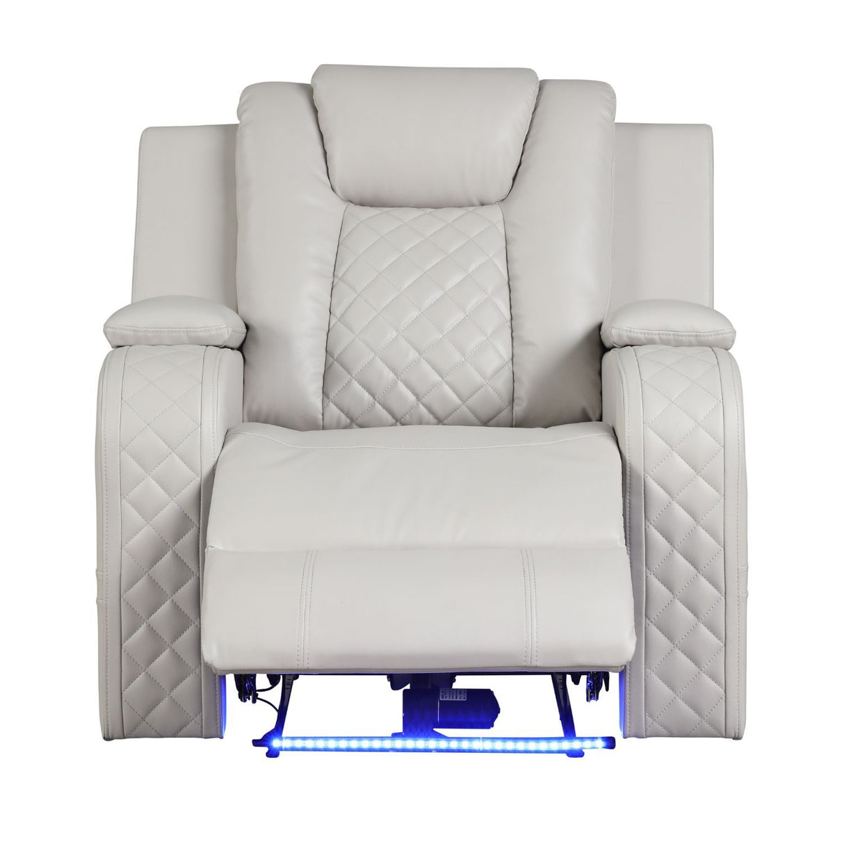 Benz - Power Recliner Set With LED Lighting And USB Charging
