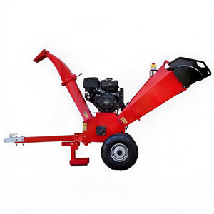Small Wood Chipper for Home Towable Wood Chipper with 5in Chipping Capacity
