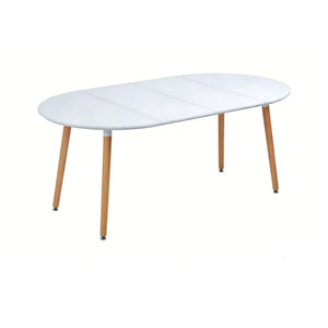 Extensible Table, Dining Table, Office Table, Coffee Table Metal Leg