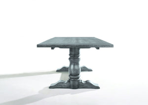 Leventis - Dining Table - Weathered Gray - Best Buy Furniture