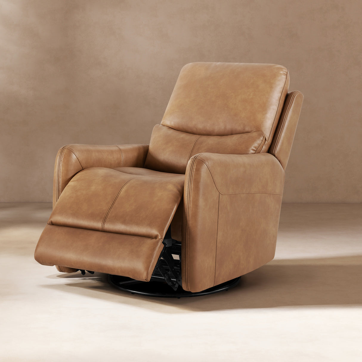 Dublin 30" Swivel Power Recliner Arm Chair Saddle