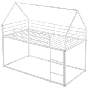 House Bunk Bed With Built In Ladder