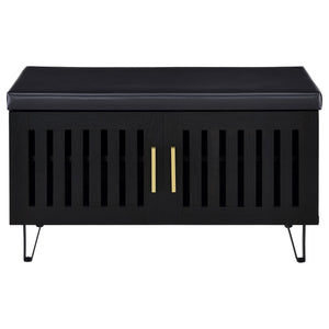 Clackamas - 2 Door Storage Bench With Padded Seat