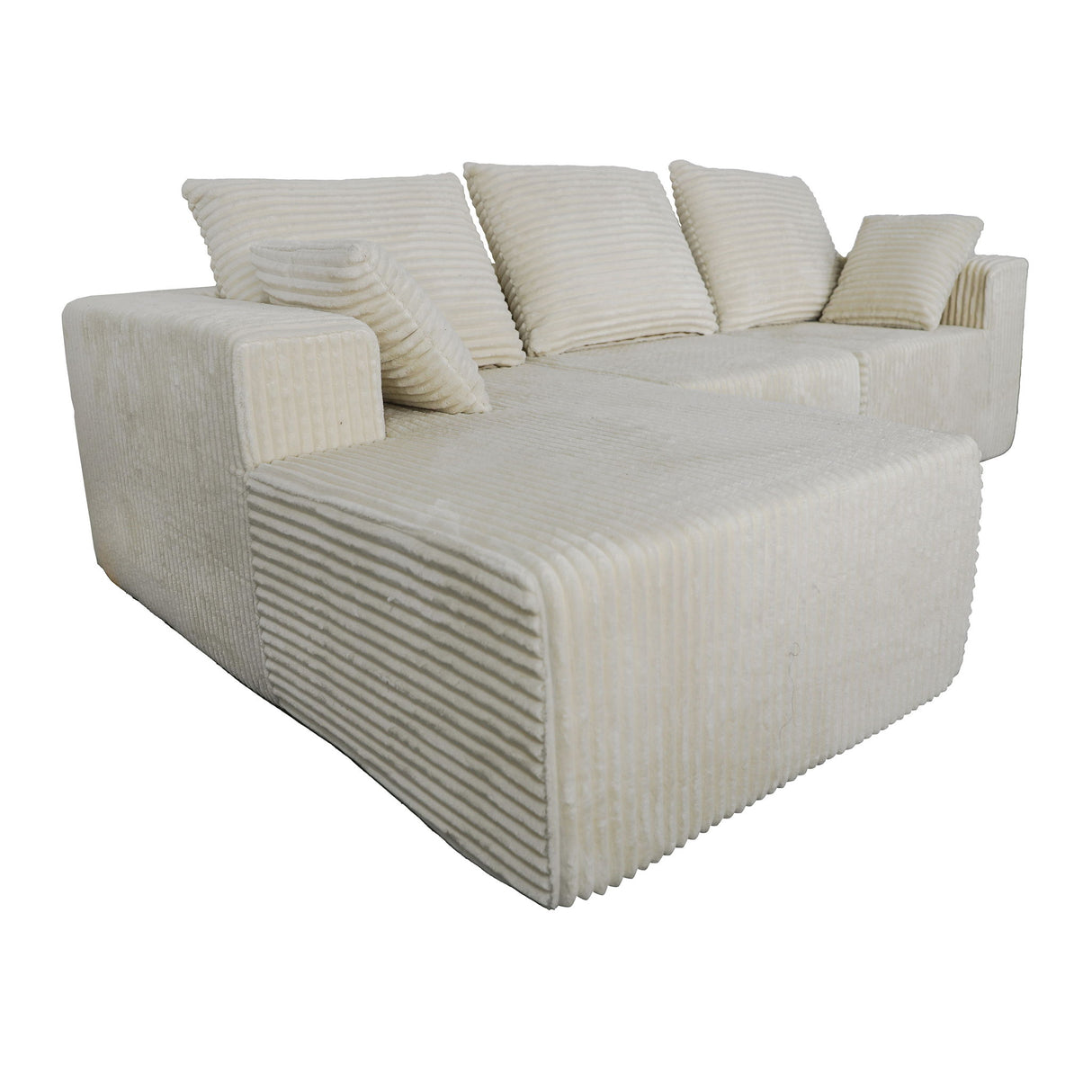 Corner Combination Sofa Sectional Couch With Soft Fabric