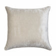 VINTAGE VELVET 24" PILLOW - IVORY