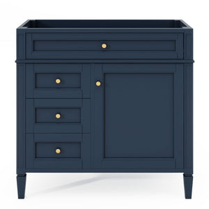 Bathroom Vanity With 2 Drawers And Tip-Out Drawer, Storage Cabinet