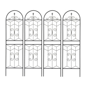 4 Pack Metal Garden Trellis
