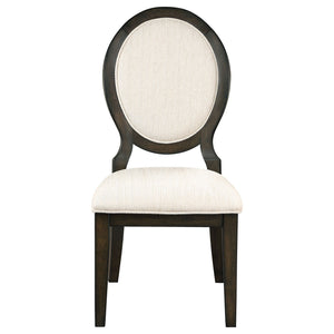 Fulton - Oval Back Dining Side Chair (Set of 2) - Espresso