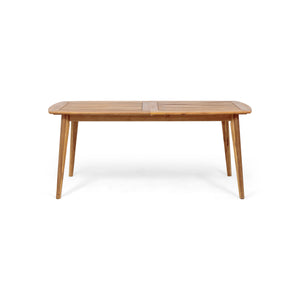 Outdoor Acacia Wood Expandable Dining Table