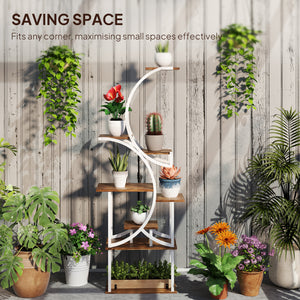 Outsunny 8 Tier Plant Stand Indoor