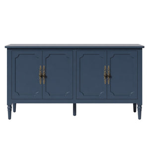 Vintage Buffet Cabinet With Adjustable Shelves