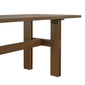 Modern Wooden Dining Table for 4 to 6 People