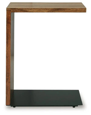 Wimshaw - Accent Table - Brown / Black - Best Buy Furniture